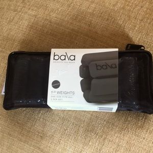 Bala 1lb weights Charcoal NWT - Discounted Shipping!